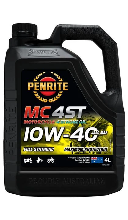Penrite MC-4ST 10W-40 Full Synthetic Motorcycle Engine Oil - 4L