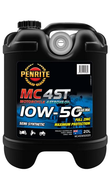 Penrite Mc-4St 10W-50 Semi-Synthetic Engine Oil 20L