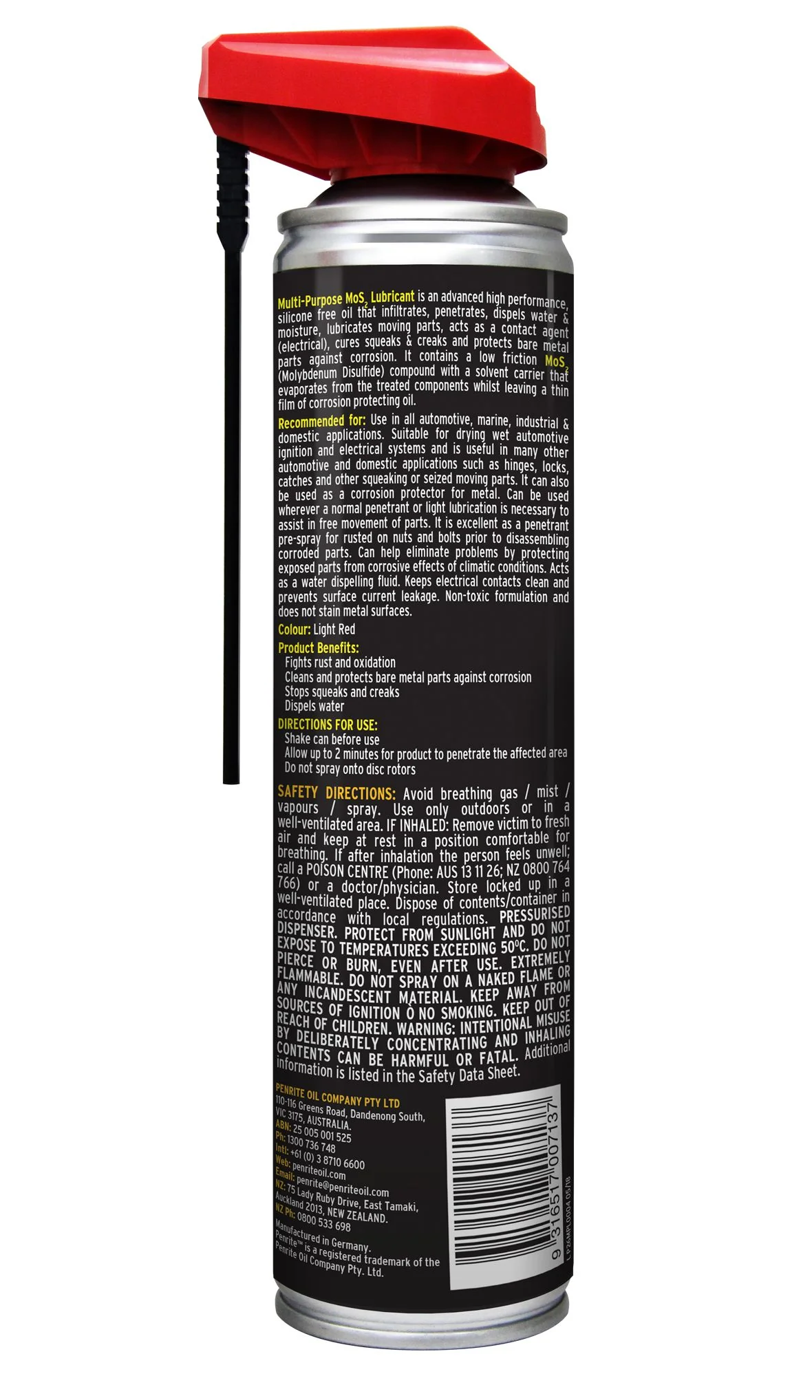 P26 Multi-Purpose MoS2 Lubricant - 400ml - Image 2