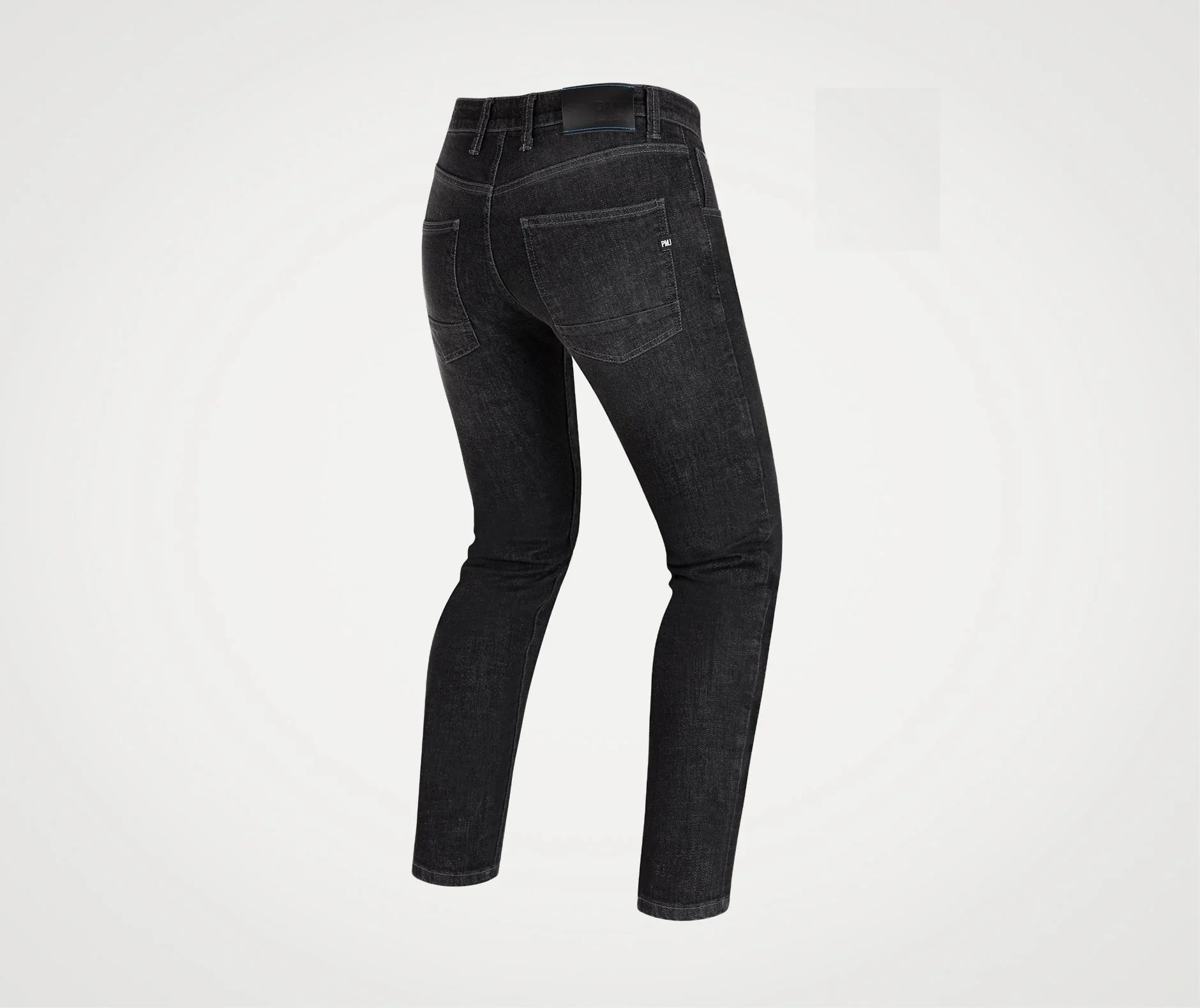 PMJ Rider Twaron Armoured Jeans - Black - Image 2