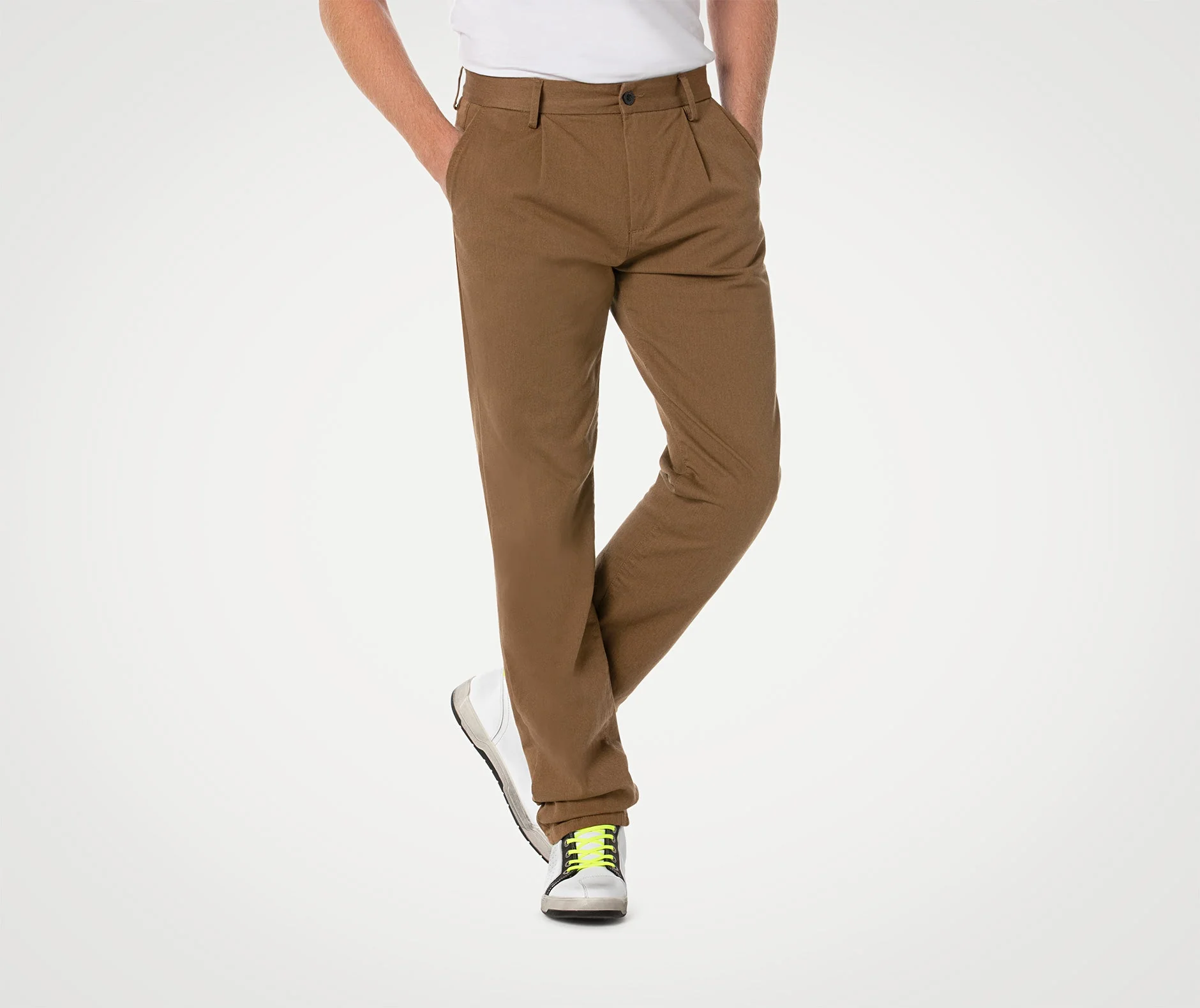 PMJ Sunset Chino Pants Cognac Tan - Image 4