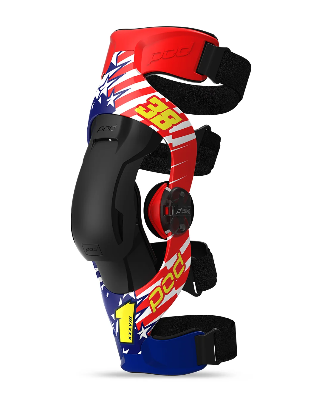 POD K4 2.0 DangerBoy Limited Edition 2 Knee Brace - Pair - Image 5