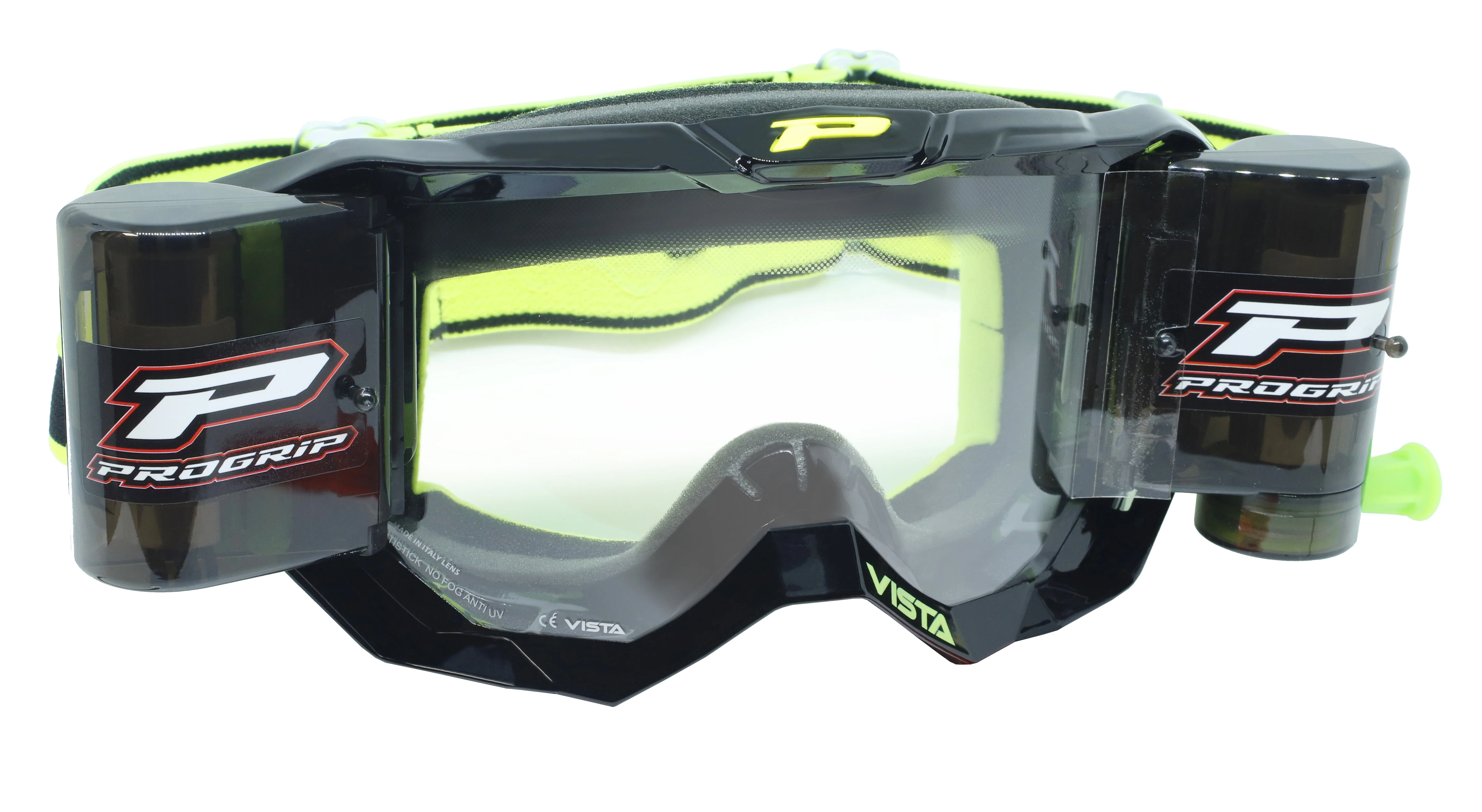 Progrip Vista 3303 Roll Off Goggle - Black