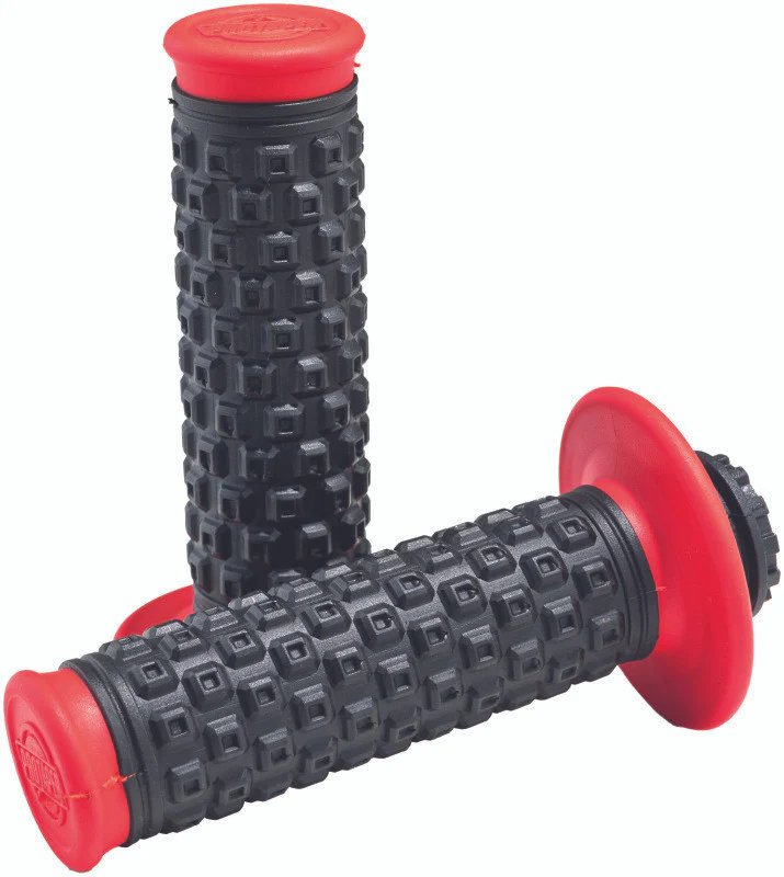 Protaper Pro Clamp-On Pillow Top Grips - Red / Black