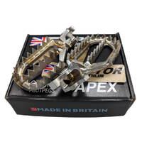 Raptor Titanium Apex Footpegs - 5mm Down & 10mm Back - Image 2