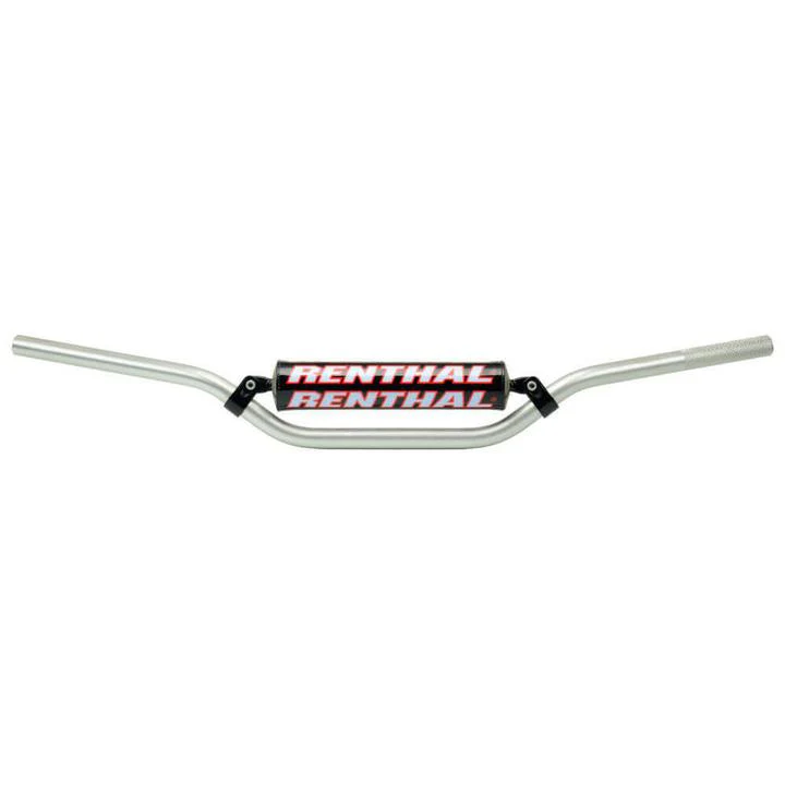Renthal 790 7/8 Padded CR Low Handlebar - Silver