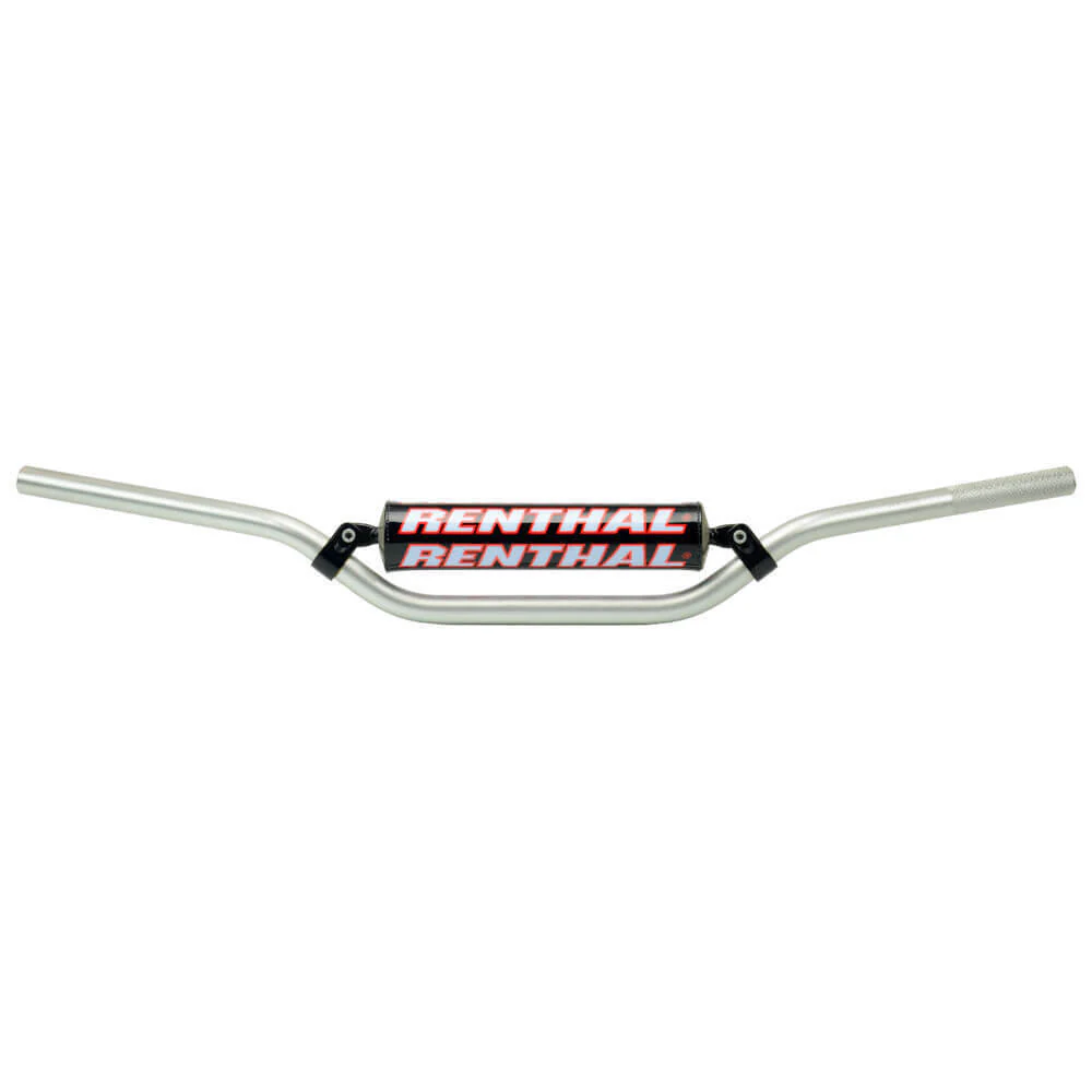 Renthal 768 7/8 Padded 6in Trials Handlebar - Silver