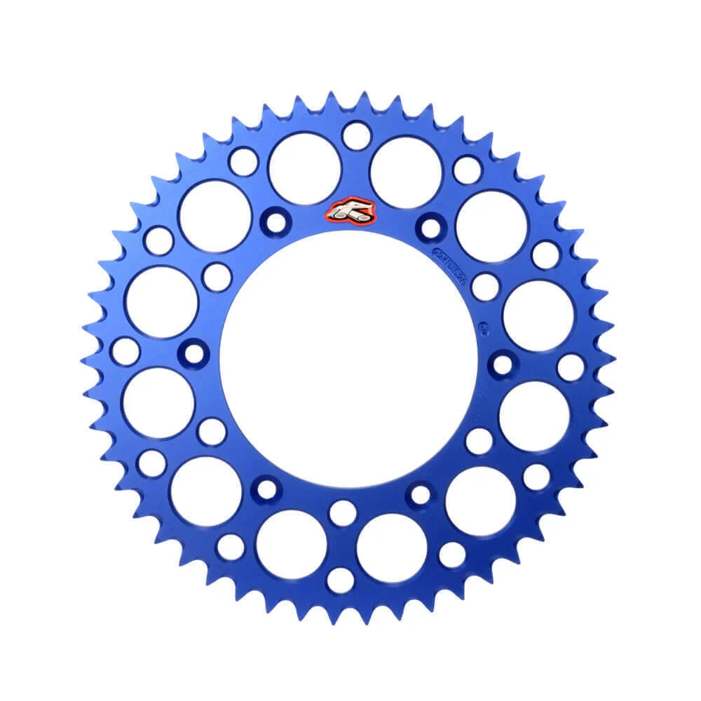 Renthal Ultralight Rear Sprocket Grooved - Blue