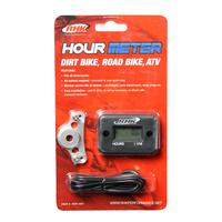 RHK Hour Meter with Mounting Bracket - Black - Image 2