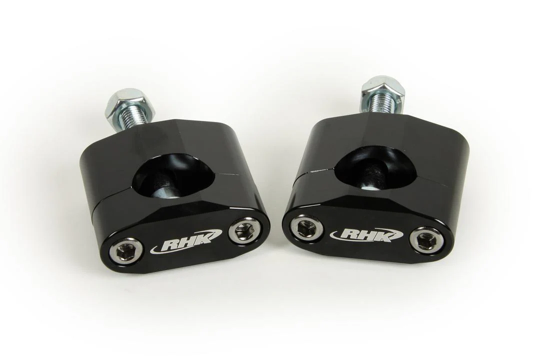 RHK Universal Tapered 1 1/8 Bar Mounts - Black