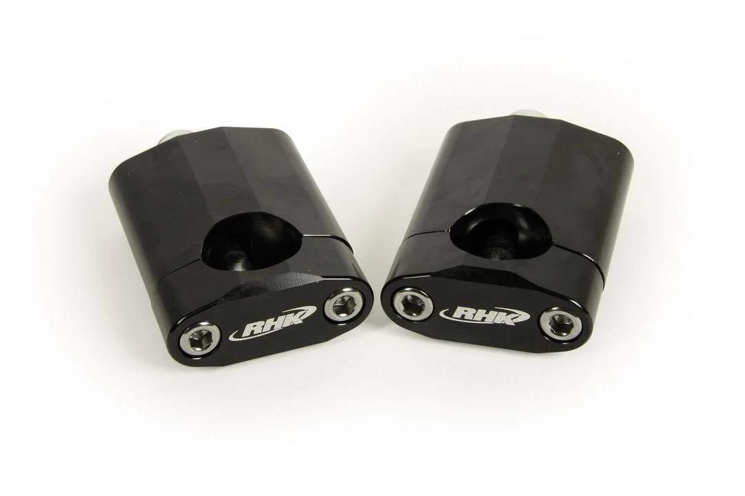 RHK Universal Tapered 1 1/8 Bar Mounts - Black