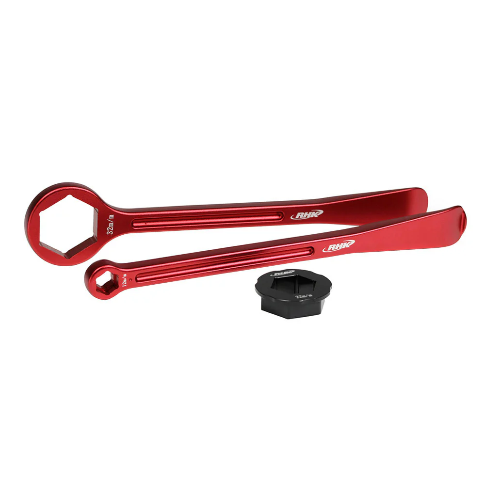RHK European Type 1 Tyre Lever & Multi Tool - Red