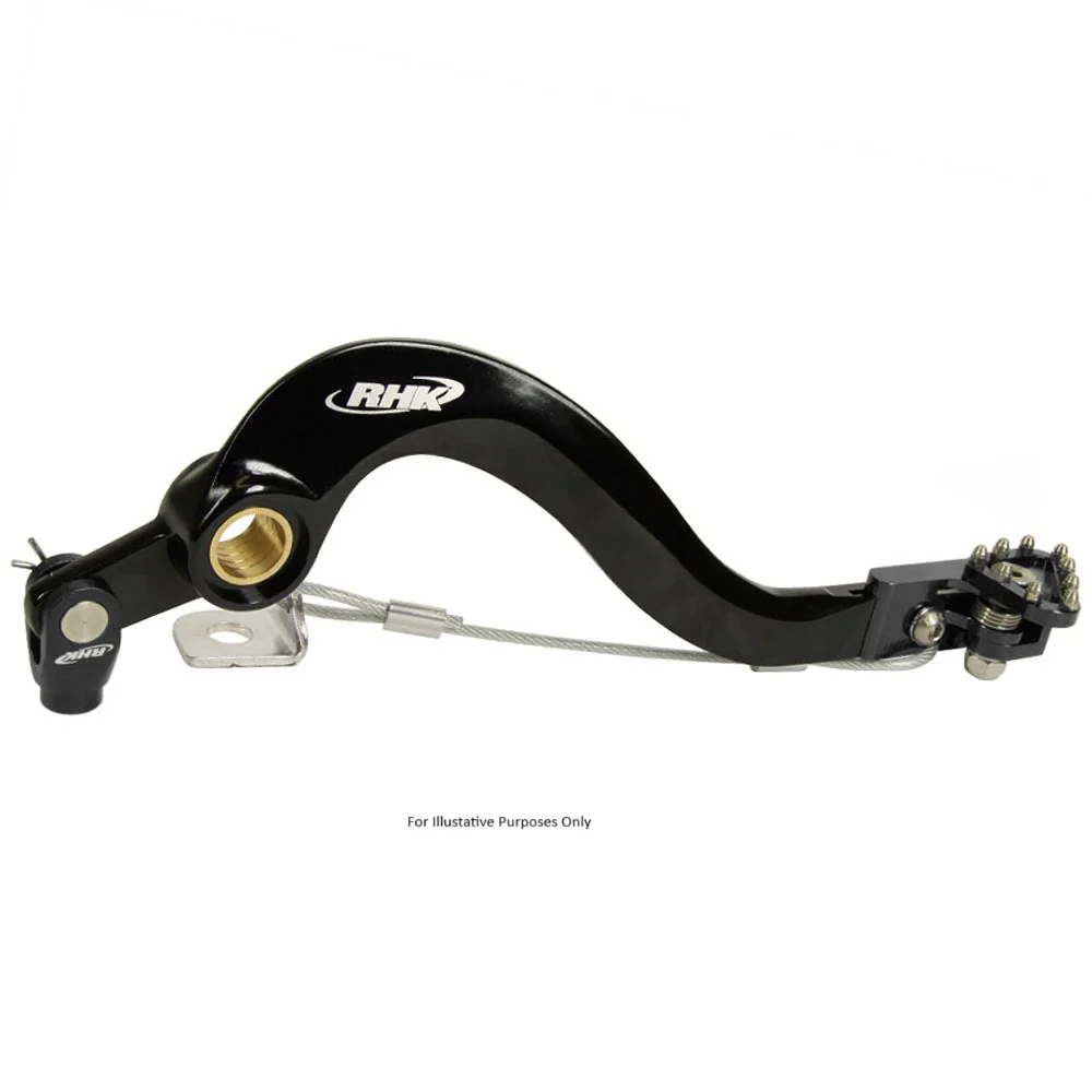 RHK Forged Alloy Brake Pedal - Red