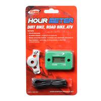 RHK Hour Meter With Mounting Bracket - Green - Image 2