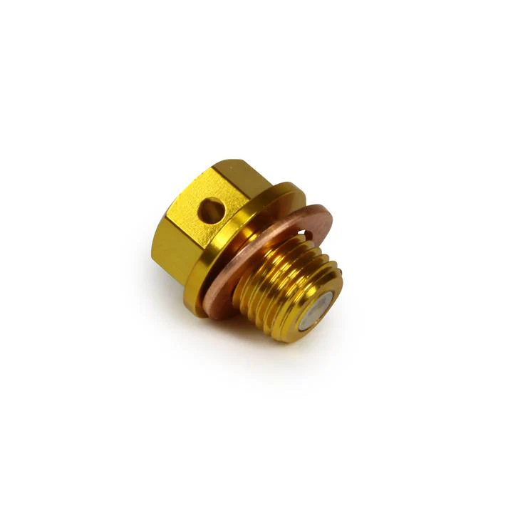 RHK Magnetic Oil Sump Bolt / Drain Plug (M8x1.25) - Gold
