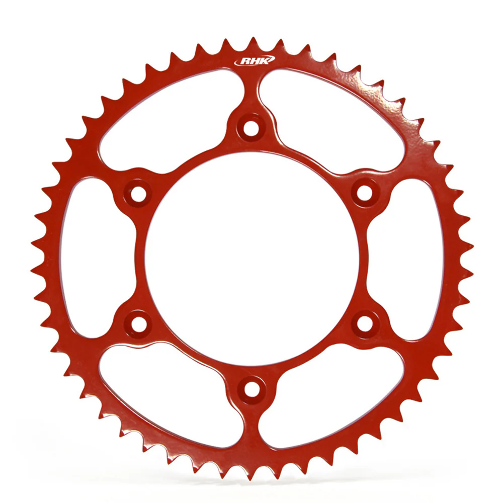 RHK Super Lite Steel Sprocket - Red