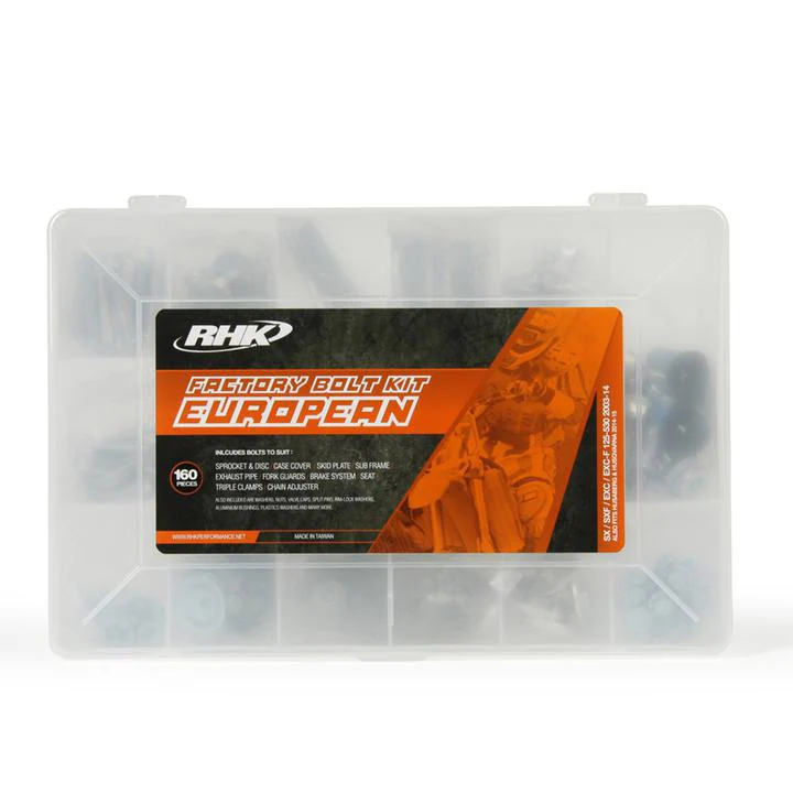 RHK Factory Bolt Kits - 160 Pieces - Image 2