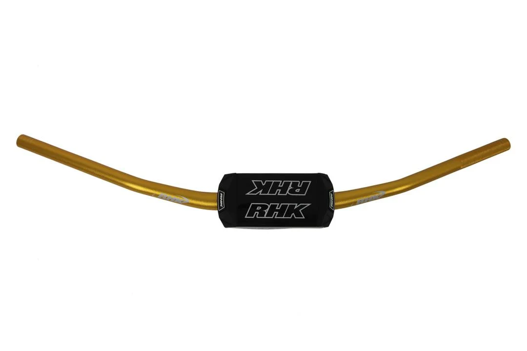 RHK RM High Tapered Handlebar - Gold / Black Bar Pad - Image 2