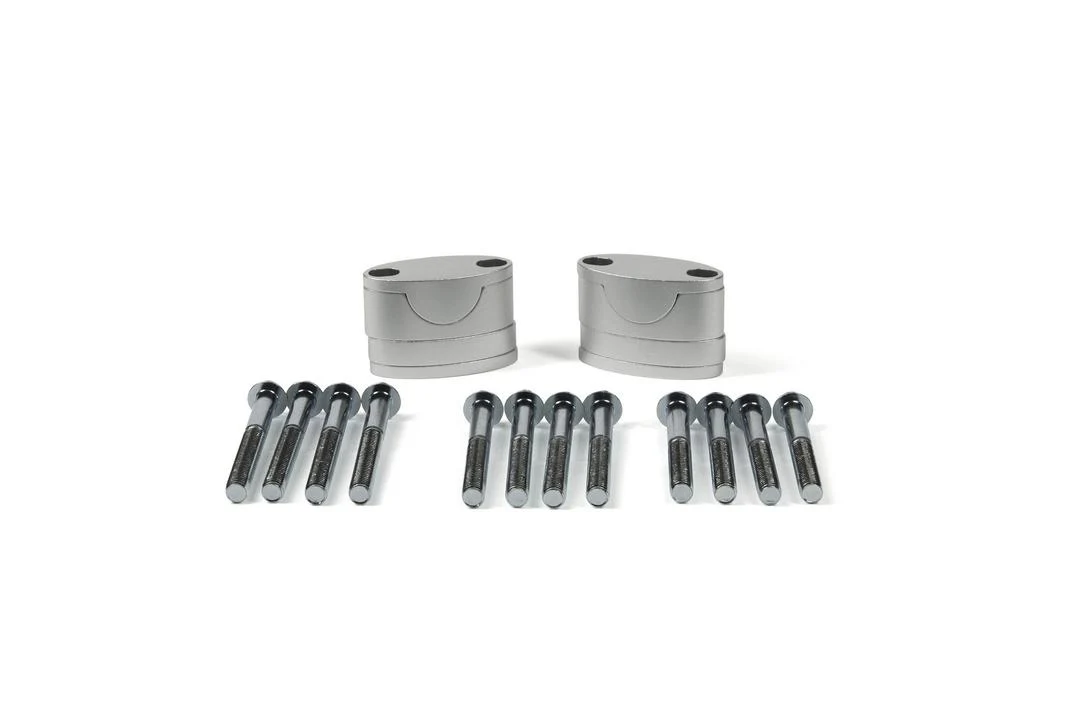 RHK Tapered 1 1/8 Adjustable Bar Mounts - Silver
