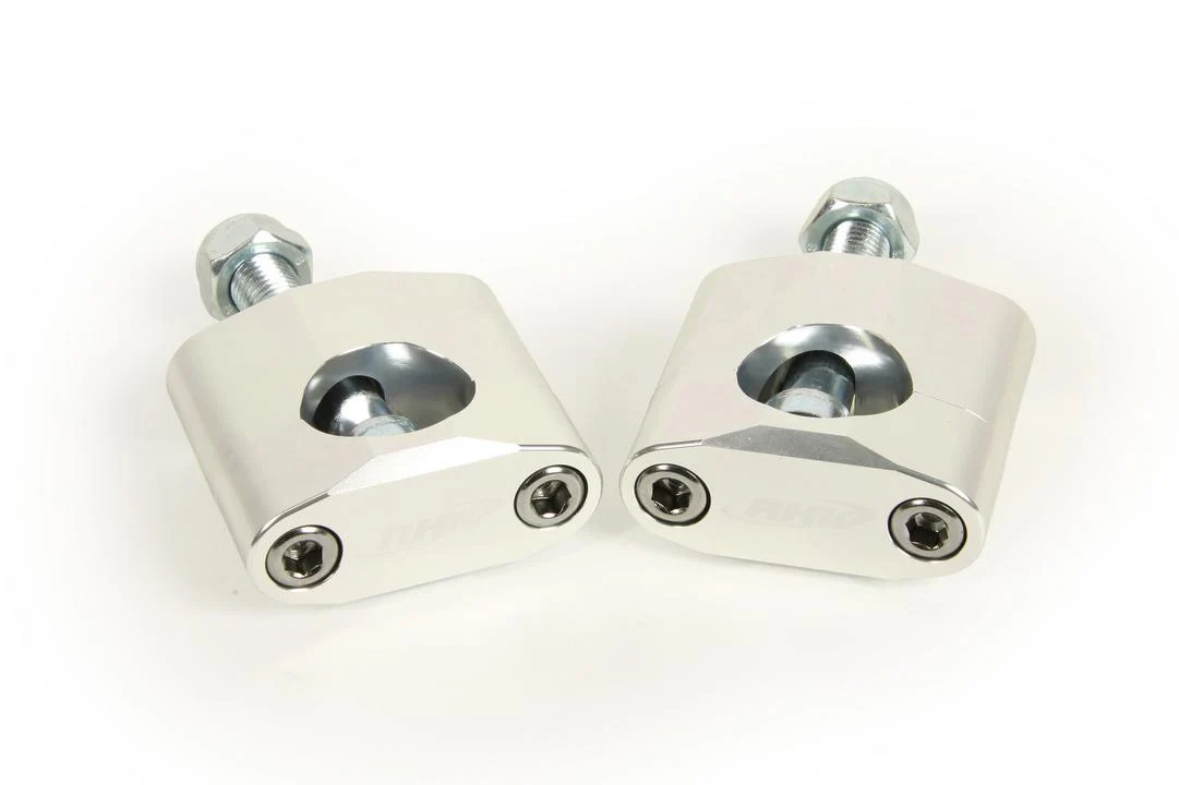 RHK Universal Tapered 1 1/8 Bar Mounts - Silver