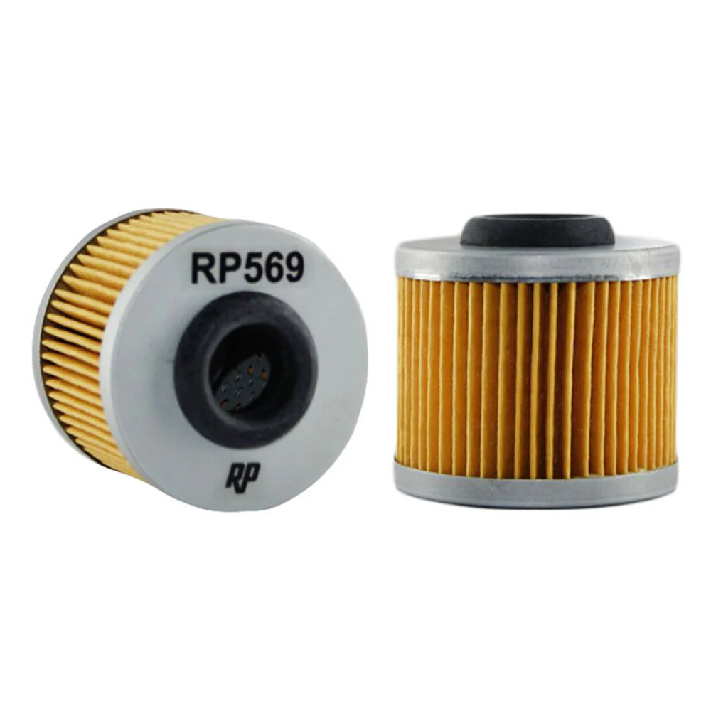 Race Performance Motorcycle Oil Filter - RP569 KN-569 - Image 2