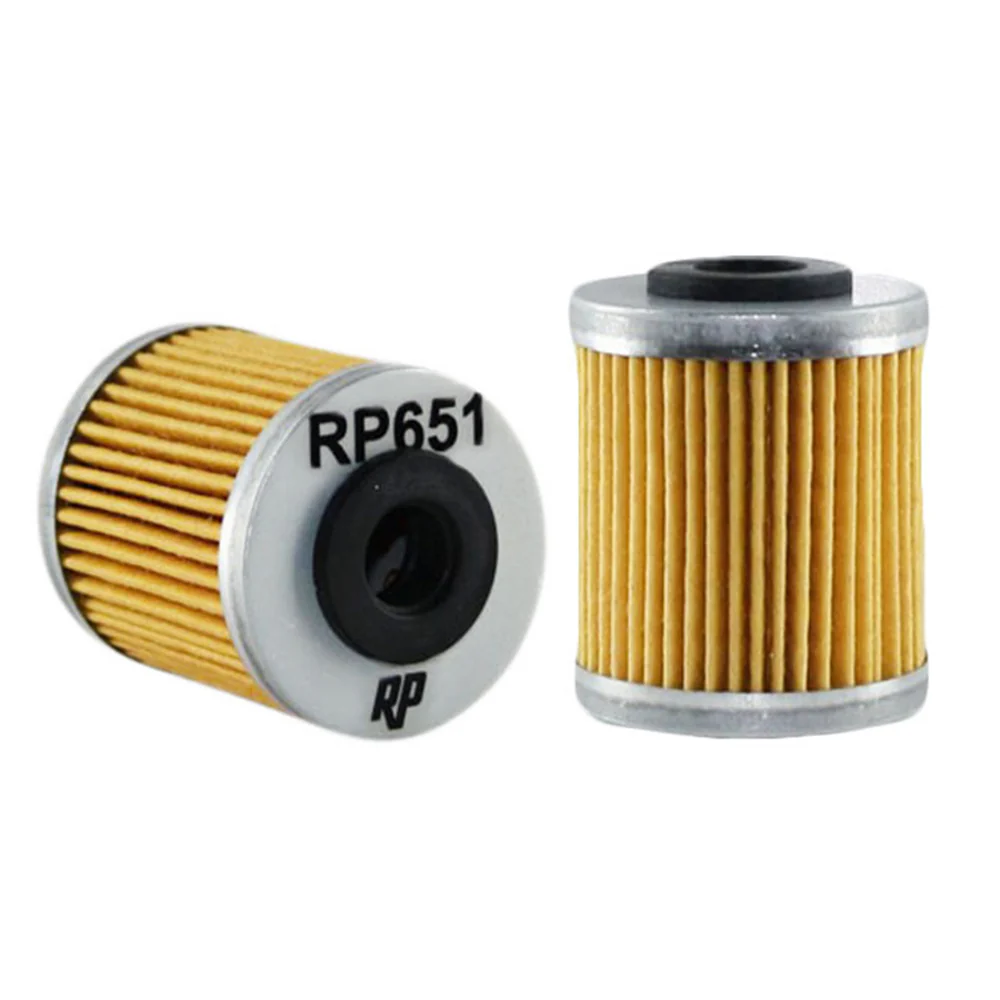 Race Performance Motorcycle Oil Filter - RP651 KN-651 - Image 2