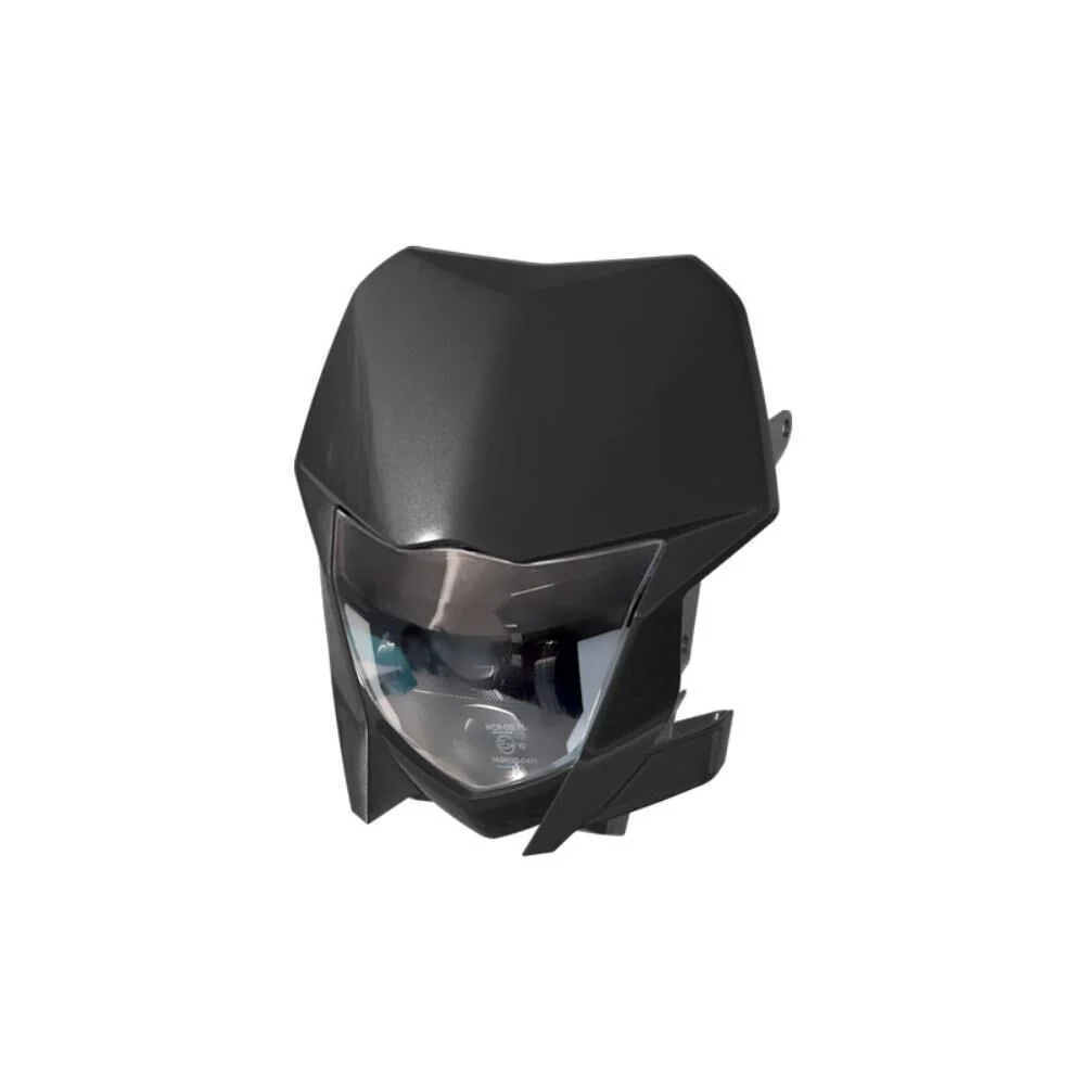 Rtech Headlight Homologated LED - Black