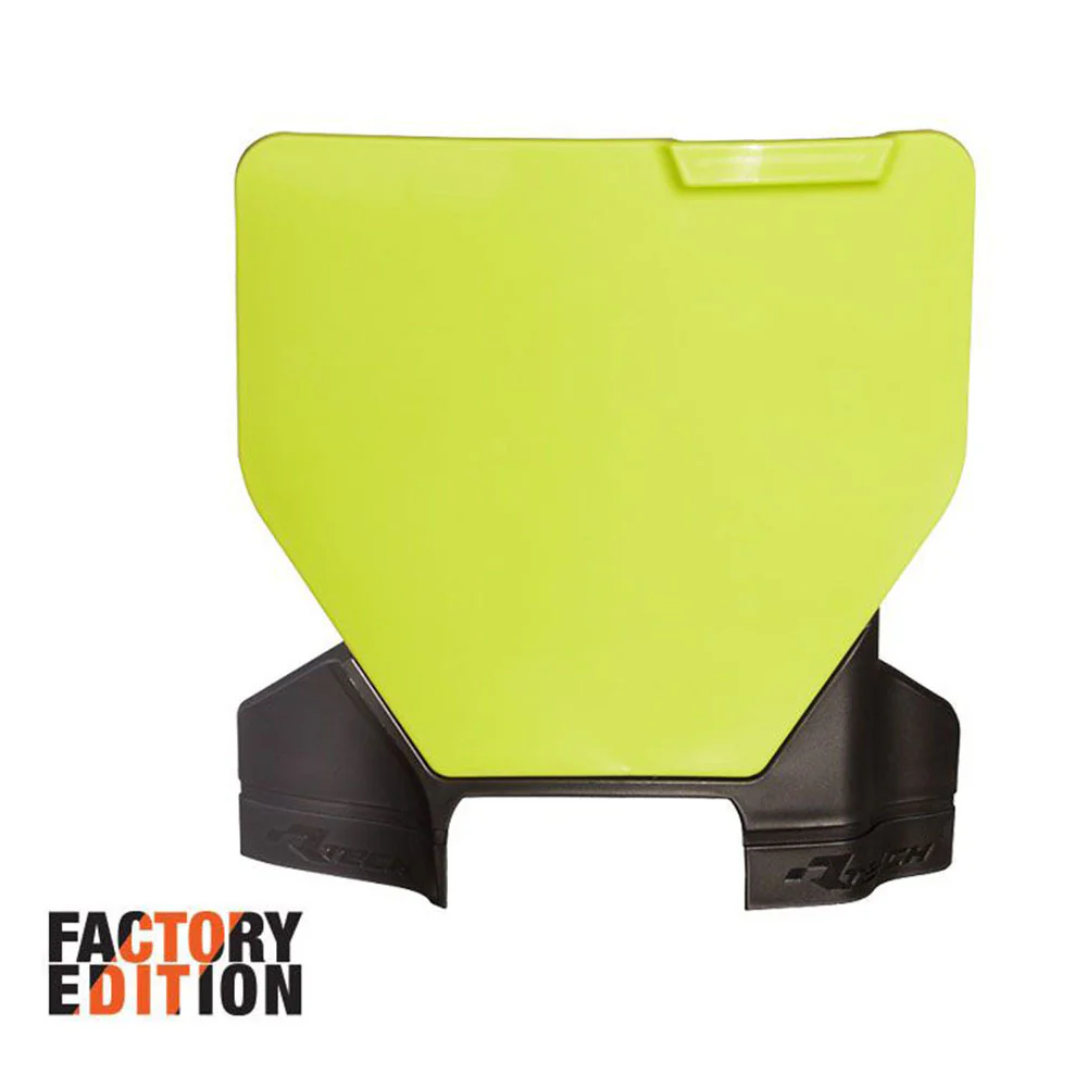 Rtech Front Plate - Yellow / Black