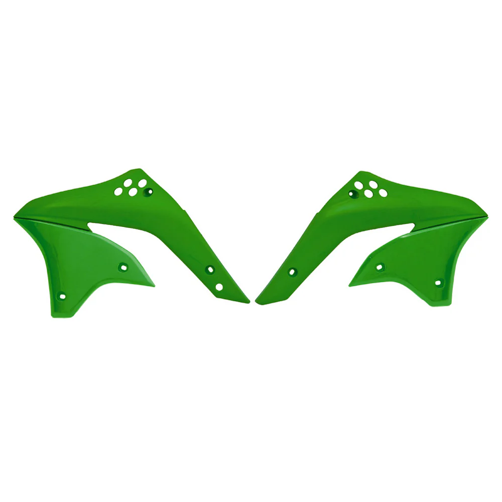Rtech Radiator Shrouds - Green