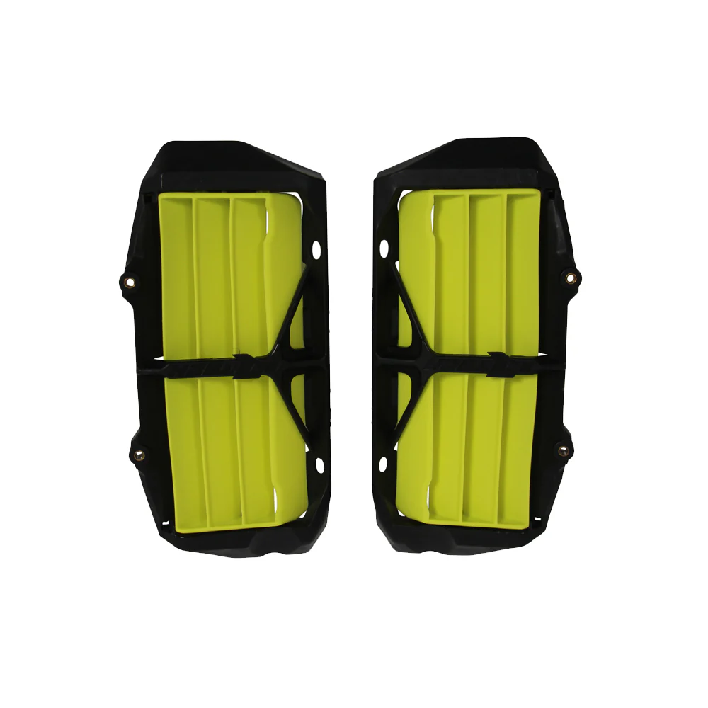 Rtech Oversized Radiator Louvres - Yellow