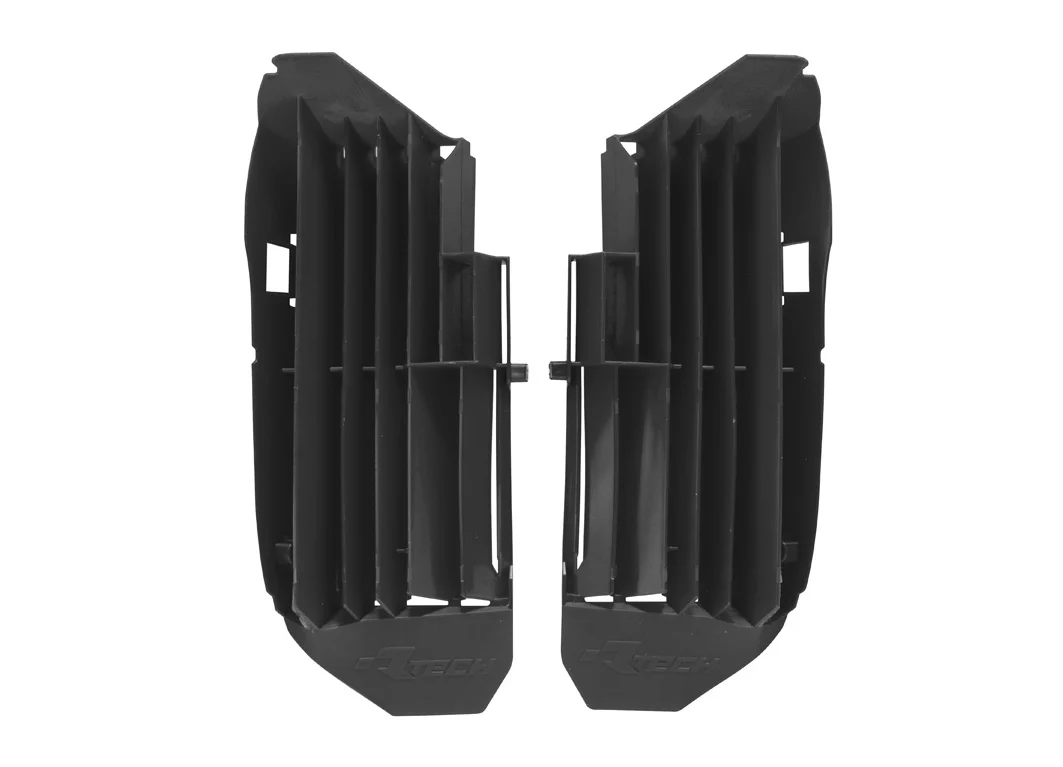 Rtech Oversized Radiator Louvres - Black