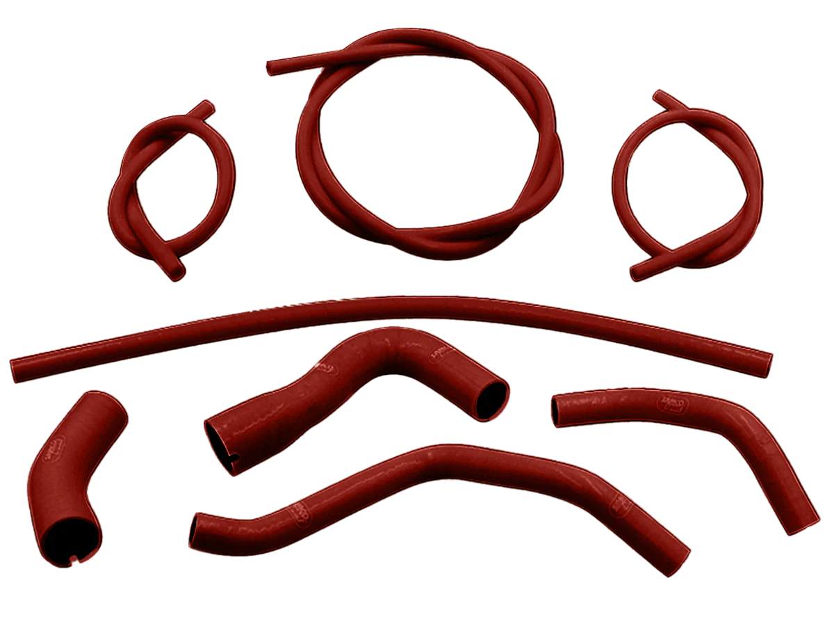 Samco Sport Radiator Hose Kit - Red