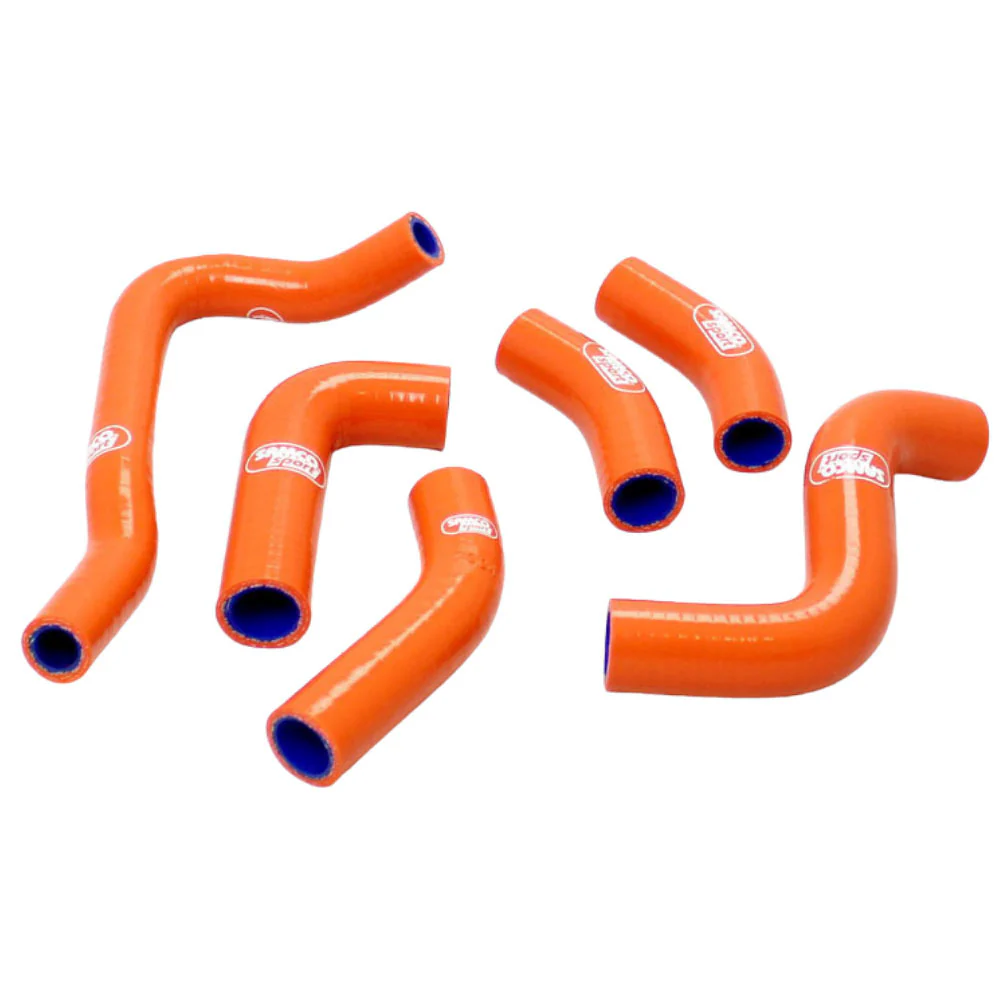 Samco Sport Off Road Radiator Hose Kit - Orange