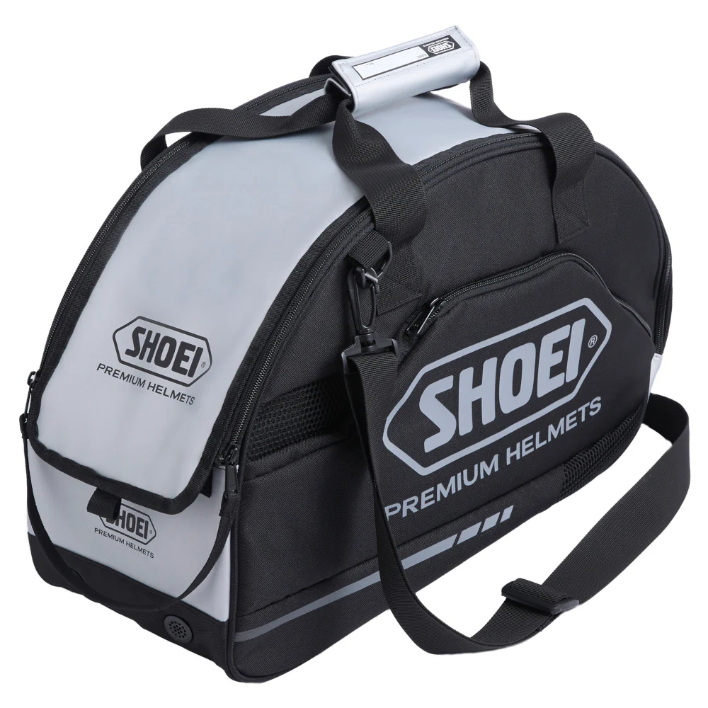 SHOEI Racing Helmet Carry Bag 5 - Black / Grey - Image 2