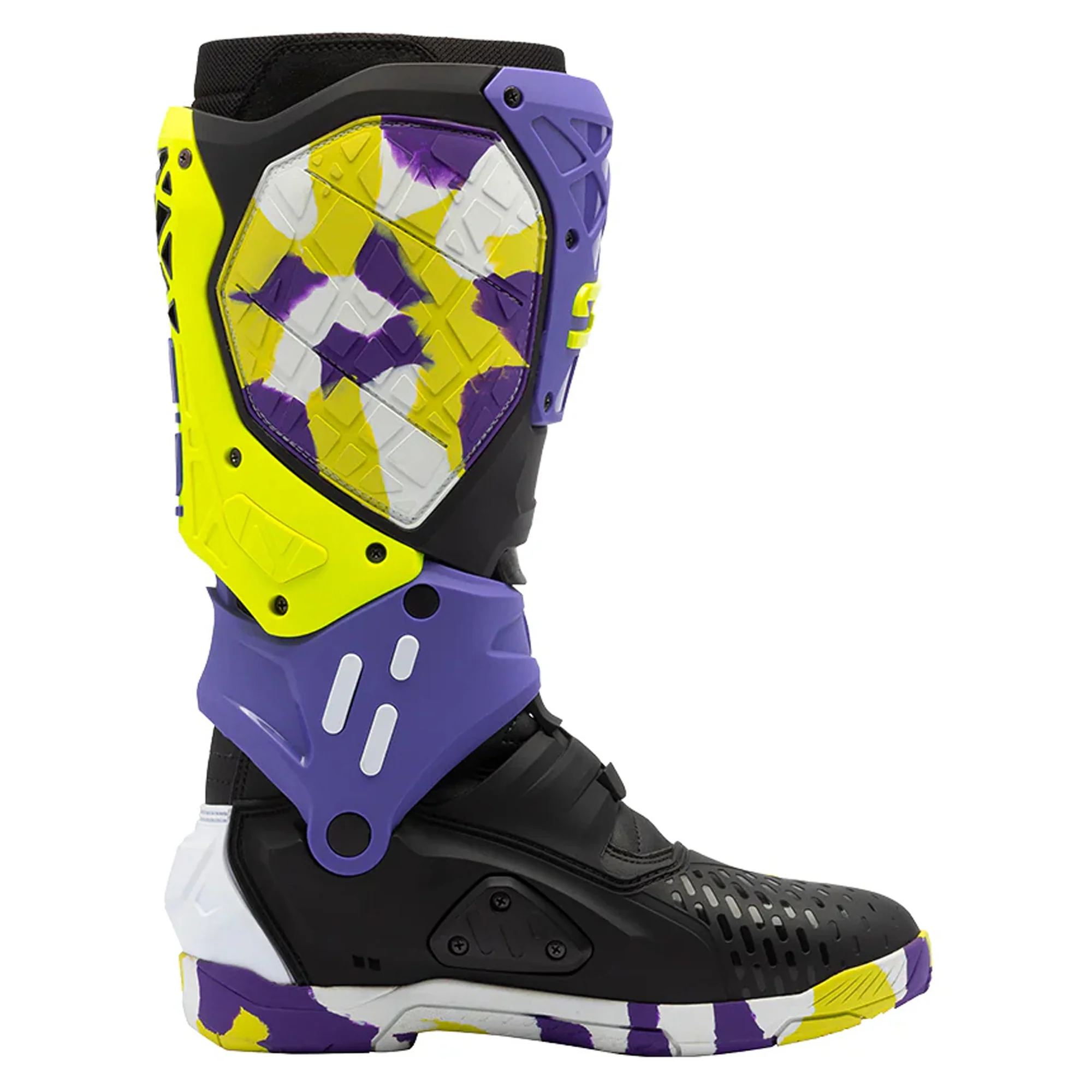 Sidi Crossair X Boots - Black / Violet - Image 2