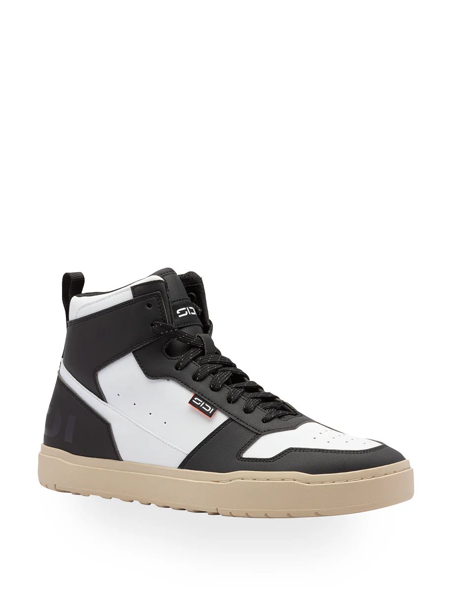 Sidi Lynx Ride Shoes - Black / White