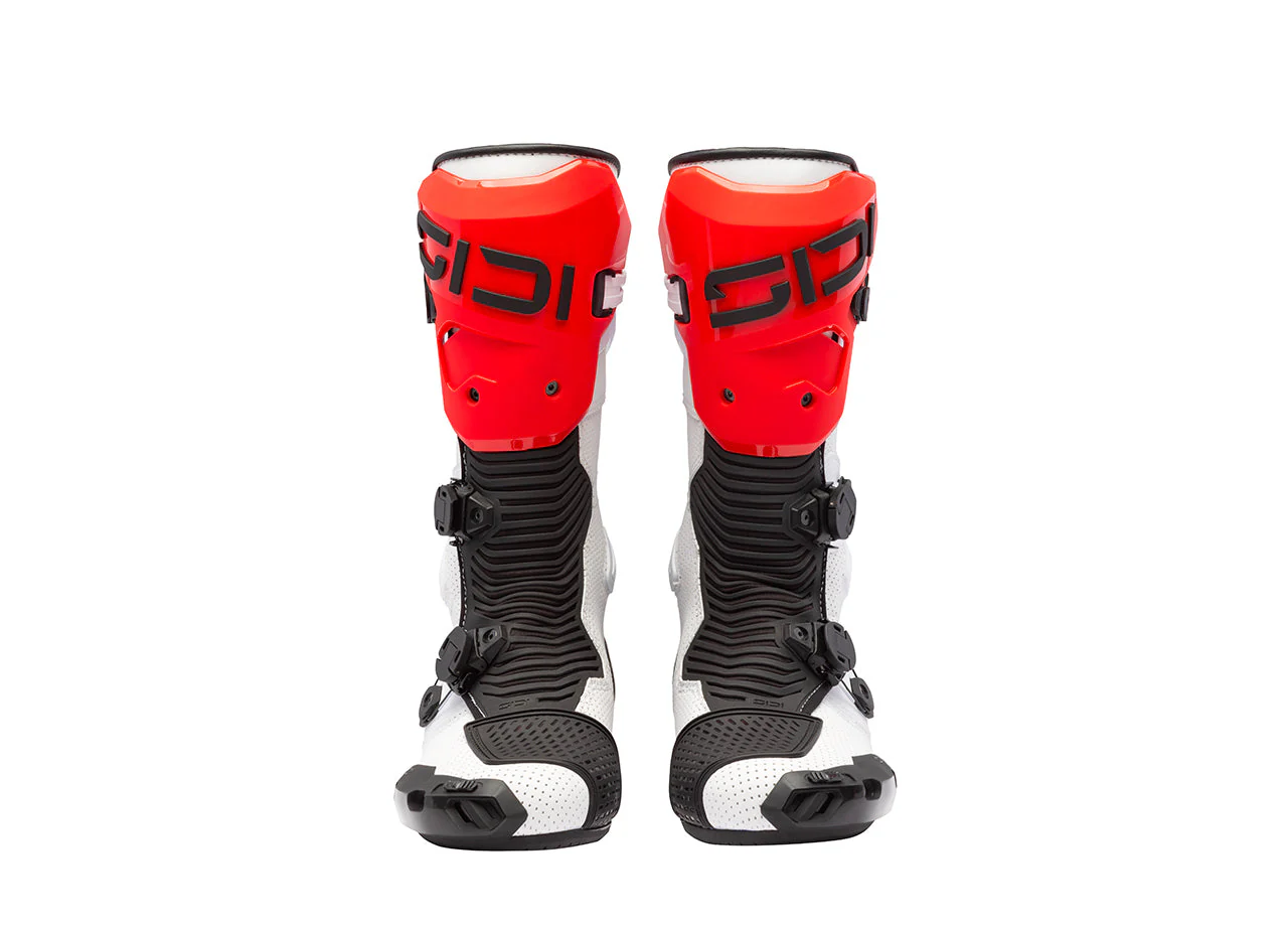 Sidi Mag 2 Air Boots - White / Red - Image 3
