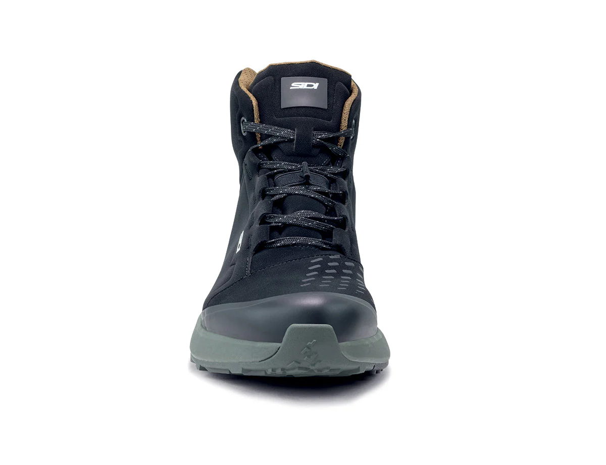 Sidi Nucleus Suede WP Ride Shoes - Green / Black - Image 3