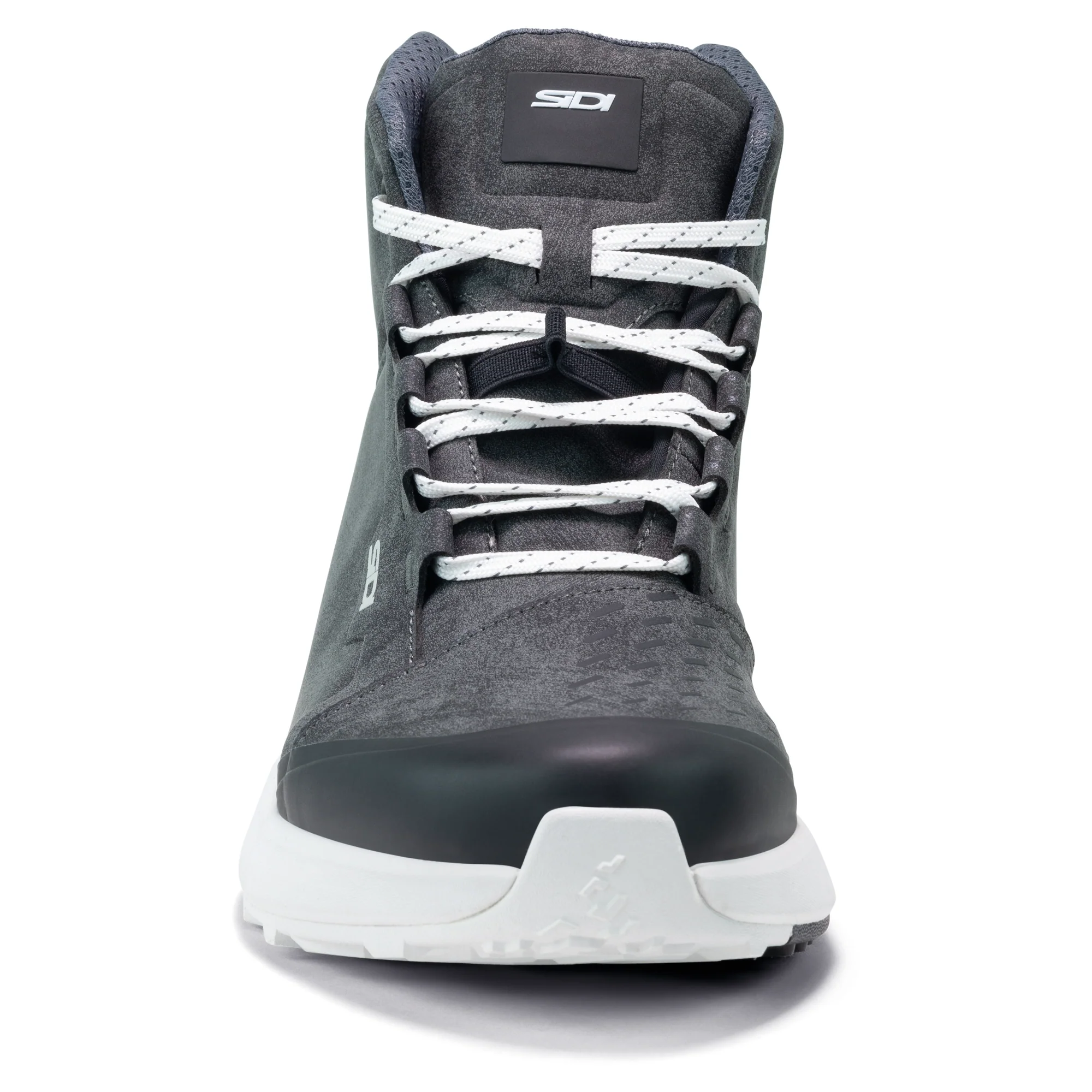Sidi Nucleus WP Ride Shoe - Black / White - Image 2