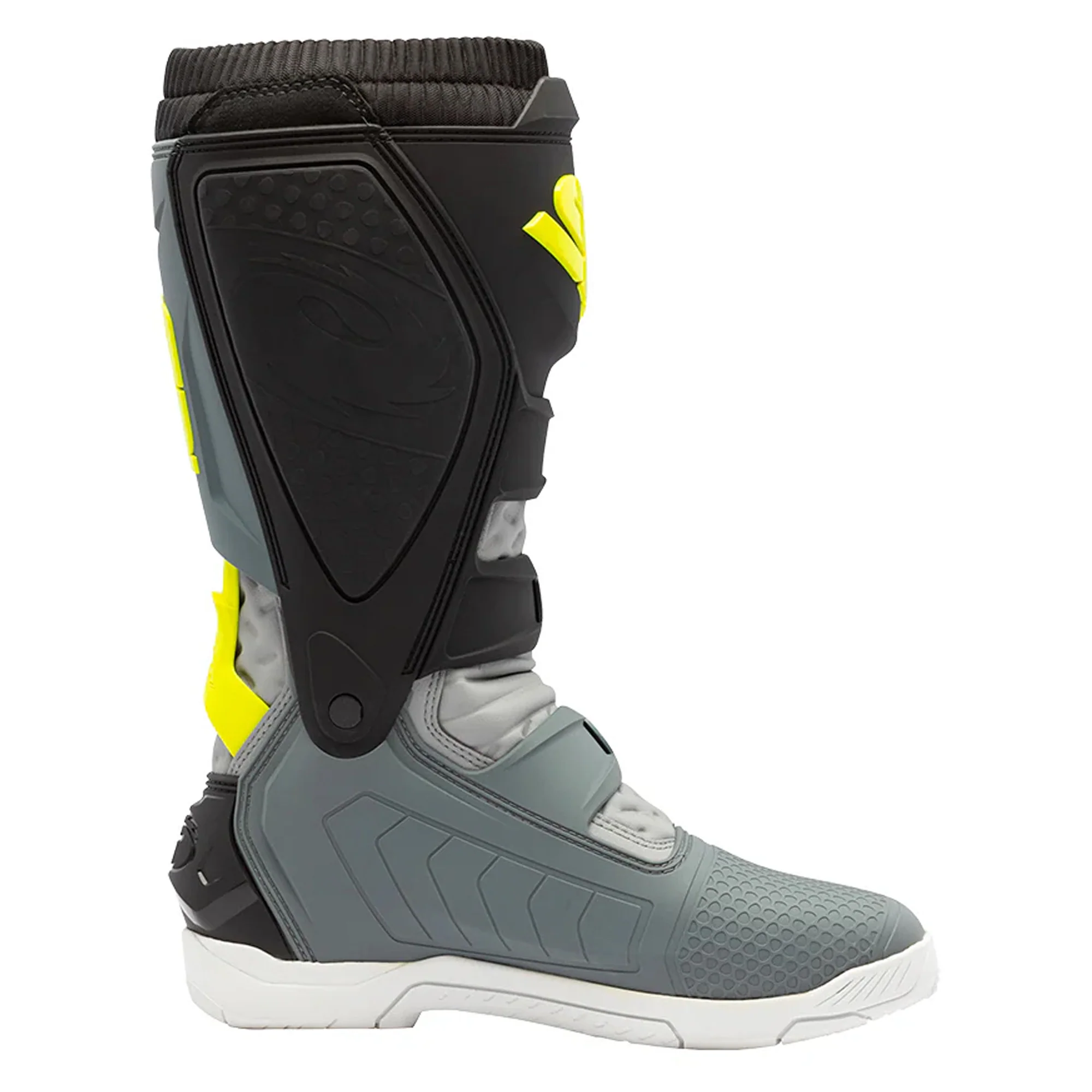 Sidi X Power SC Boots - Grey / Hi-Vis - Image 2