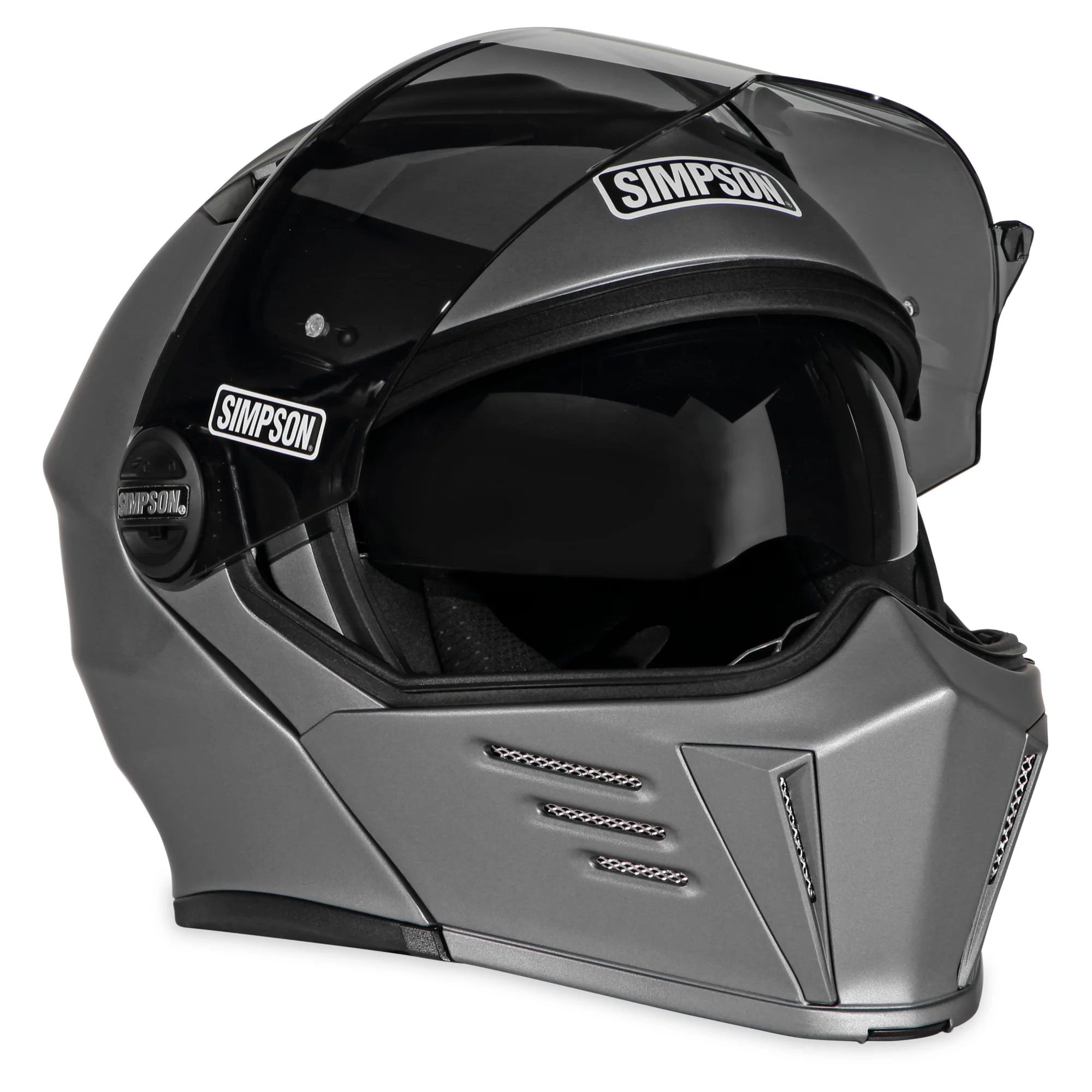 Simpson Darksome Modular Helmet - Alloy - Image 3