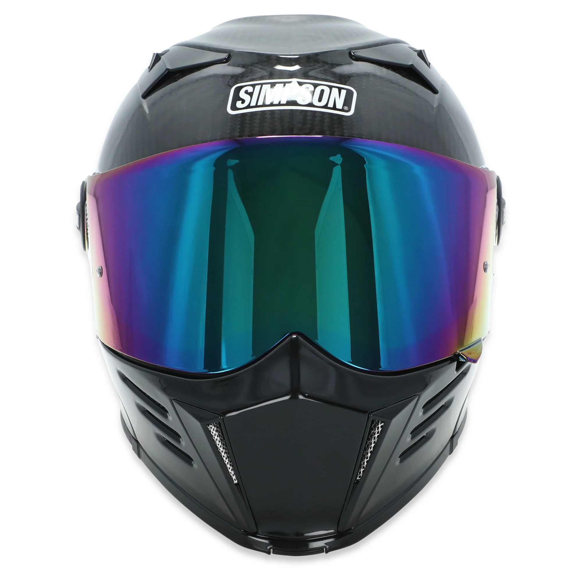Simpson Darksome Modular Helmet - Carbon - Image 2