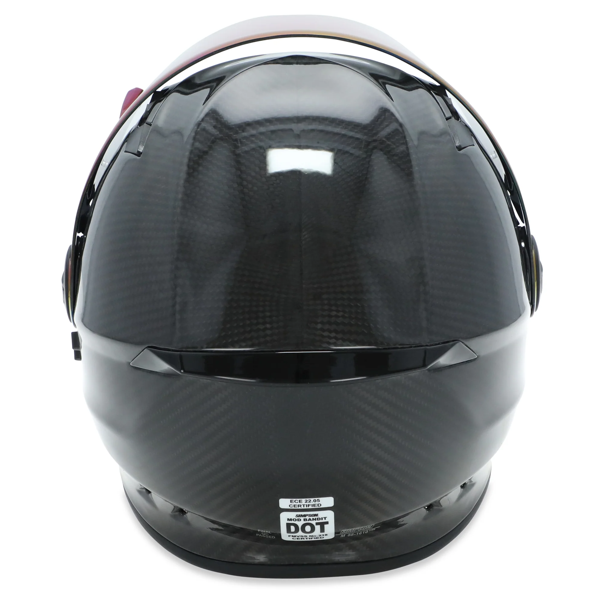 Simpson Darksome Modular Helmet - Carbon - Image 4