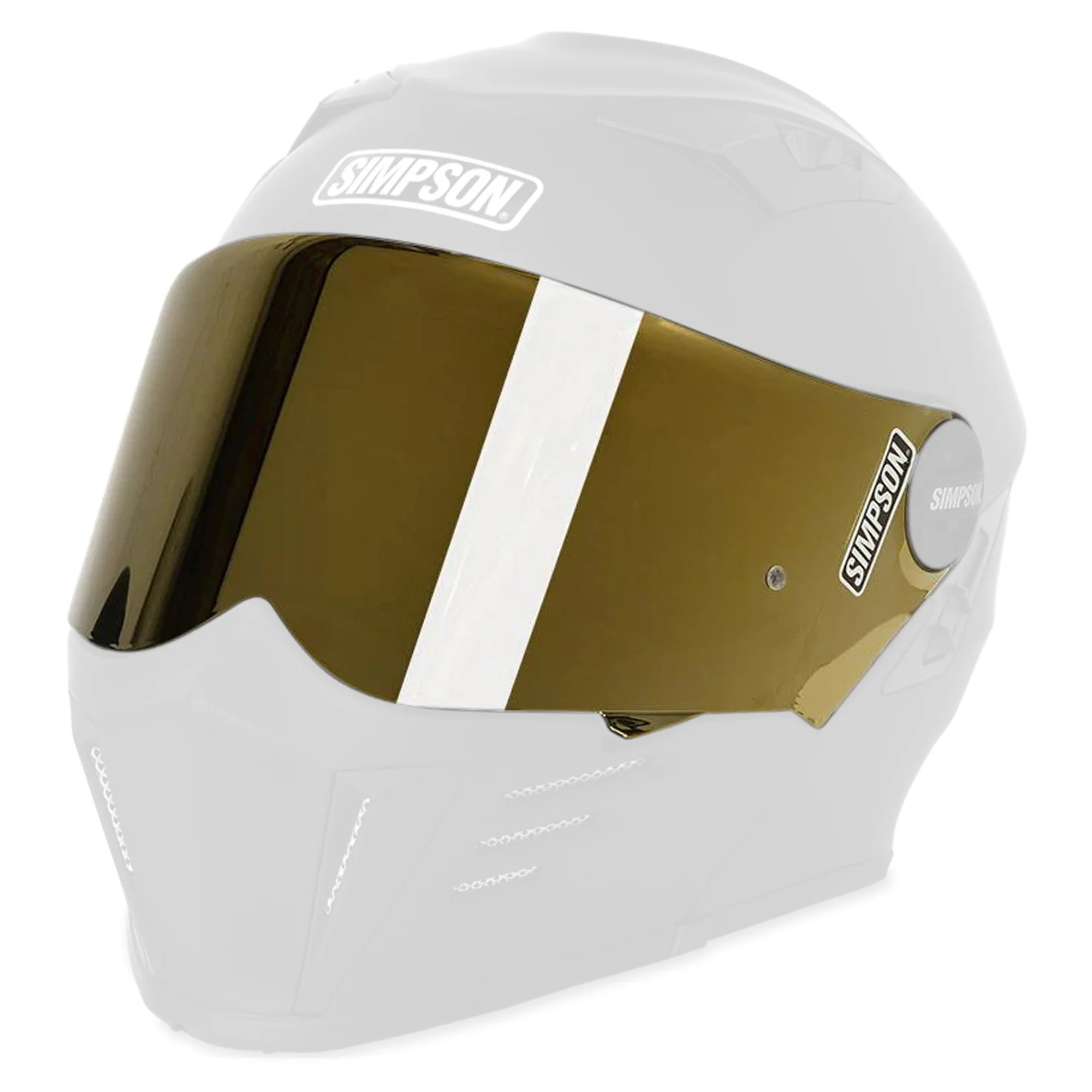 Simpson Darksome Visor - Gold - Image 2