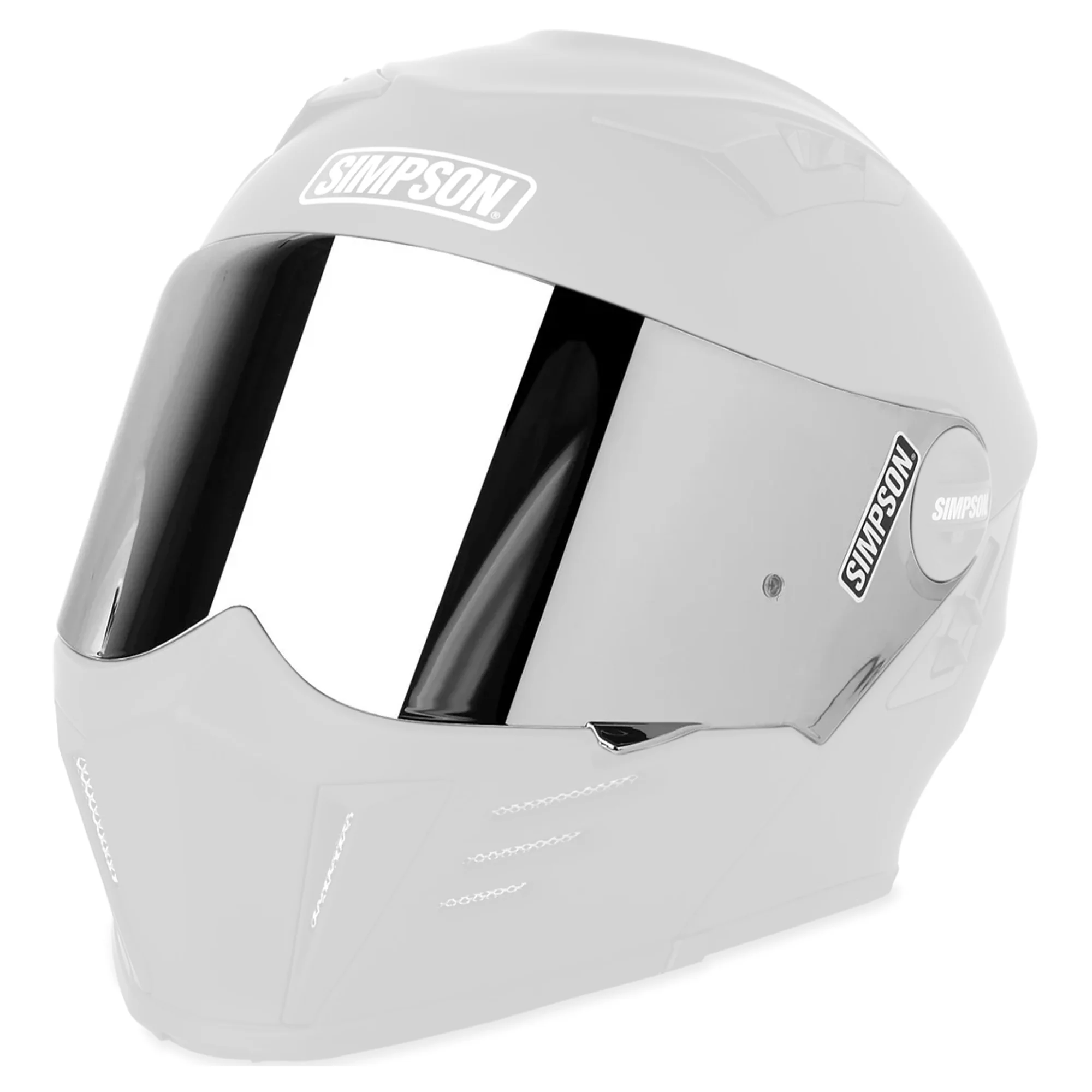 Simpson Darksome Visor - Mirror - Image 2