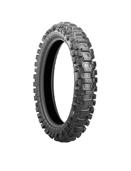 SM Pro Platinum & Bridgestone Tyre Bundle - MX Black Rim / Red Hubs / Red Nipples Wheelset (21X1.60 / 19X2.15") - Image 4