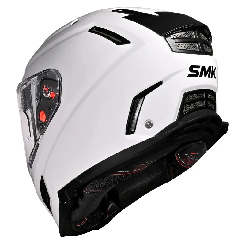SMK Agnar Helmet GL100 - White - Image 4