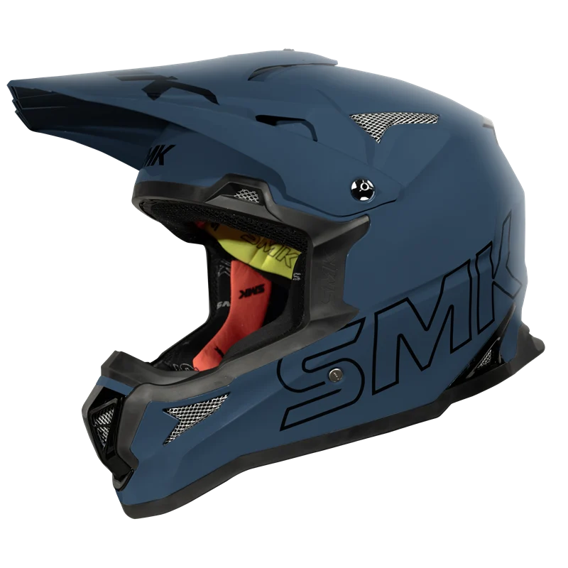 SMK Allterra Helmet Shark Skin - Blue GL501