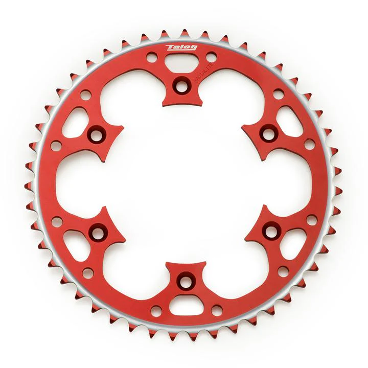 Talon Radialite Alloy Rear Sprocket - Red