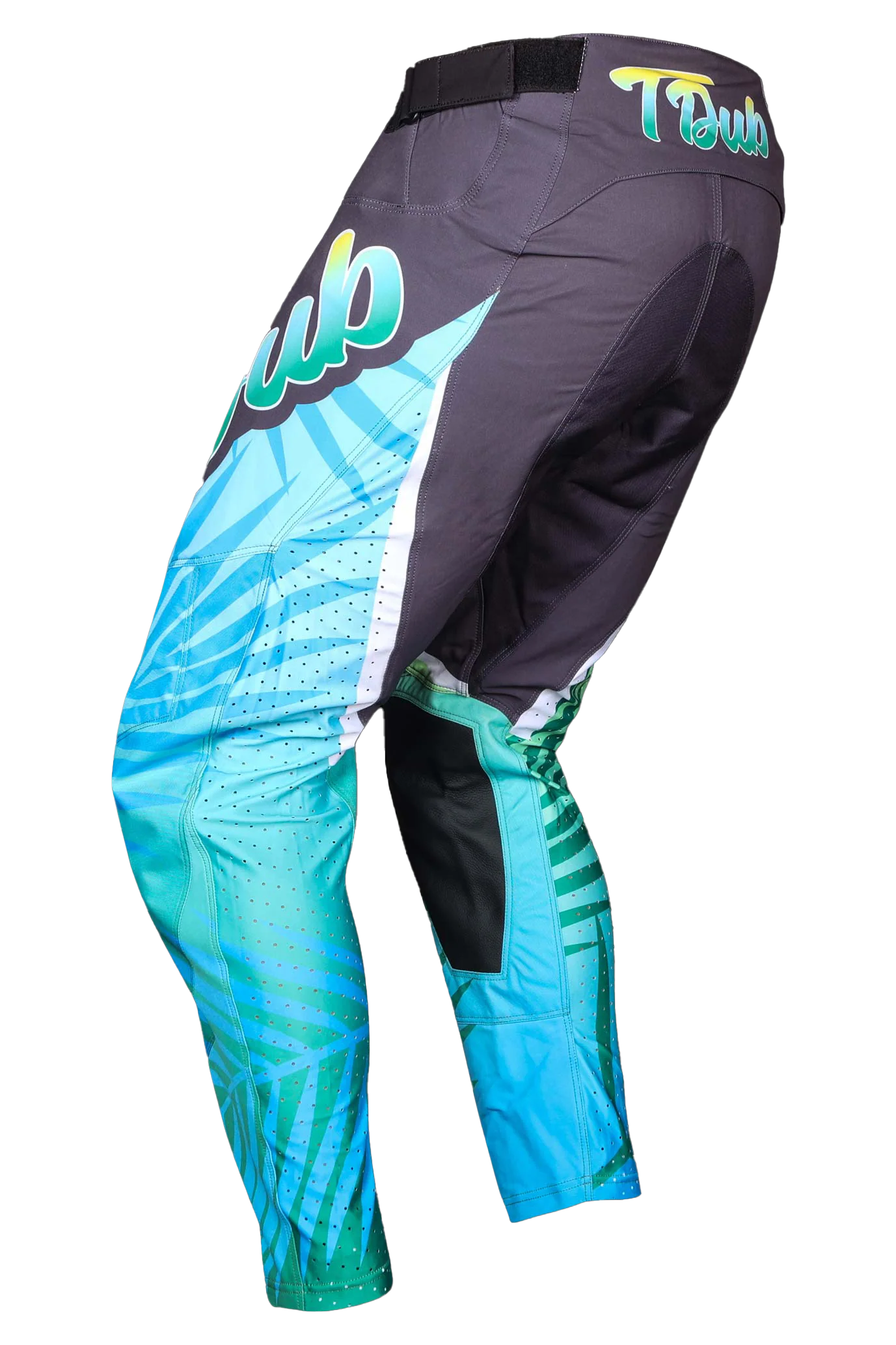 TDUB Youth Core 4.0 Pants - Blue / Green - Image 4